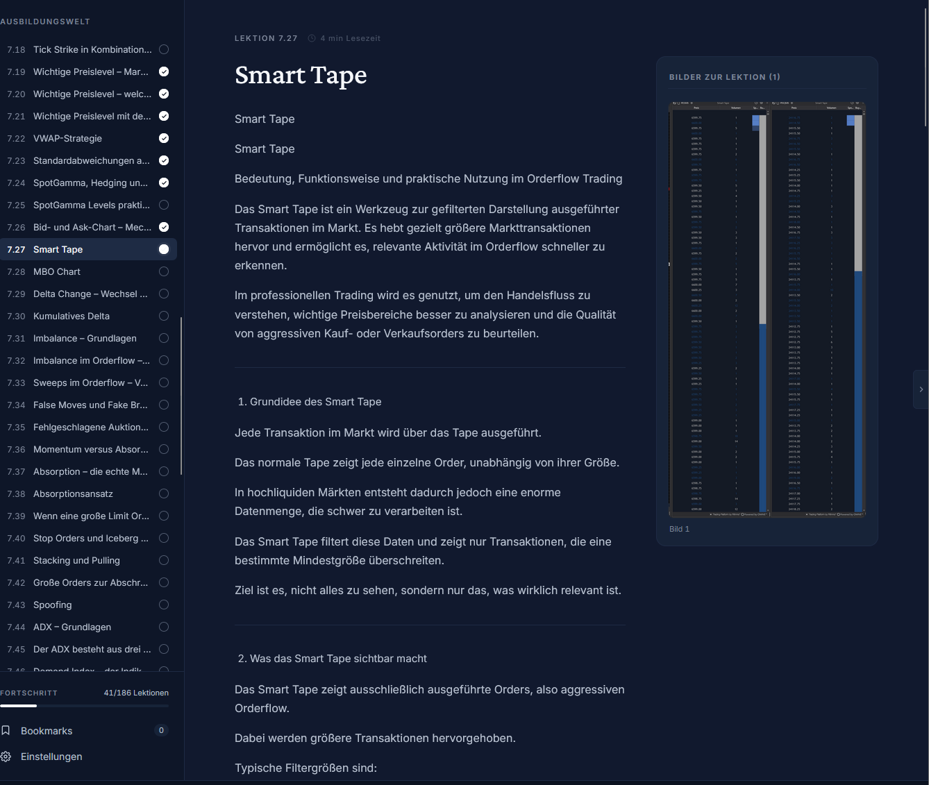 Lektion 7.27 Smart Tape