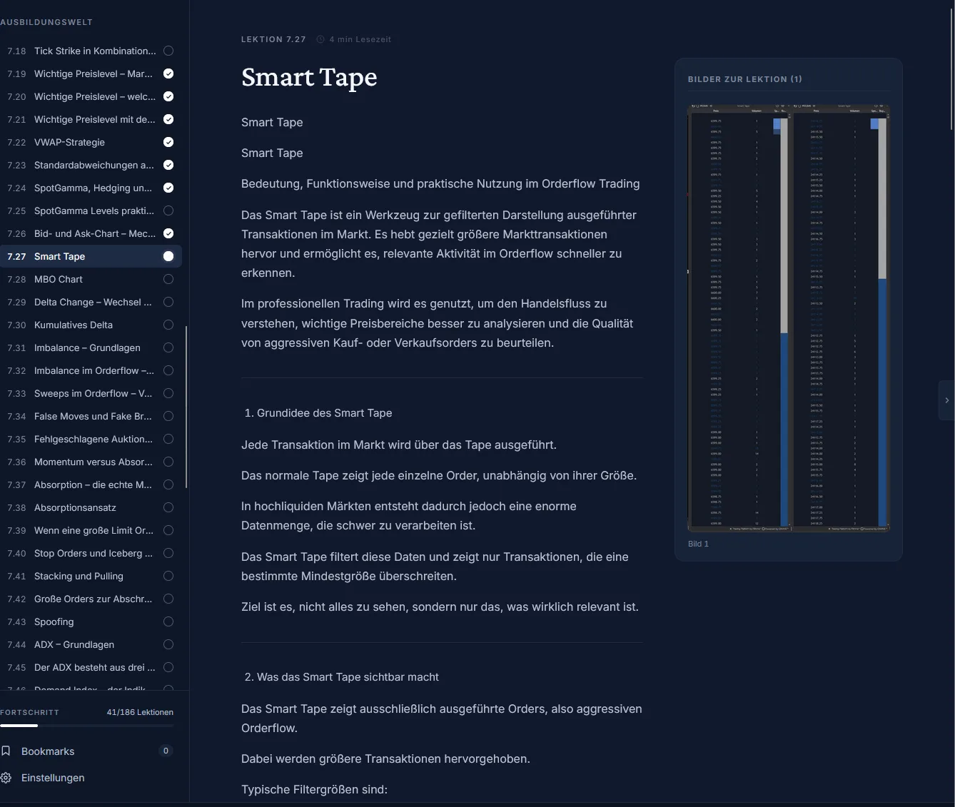 Lektion 7.27 Smart Tape