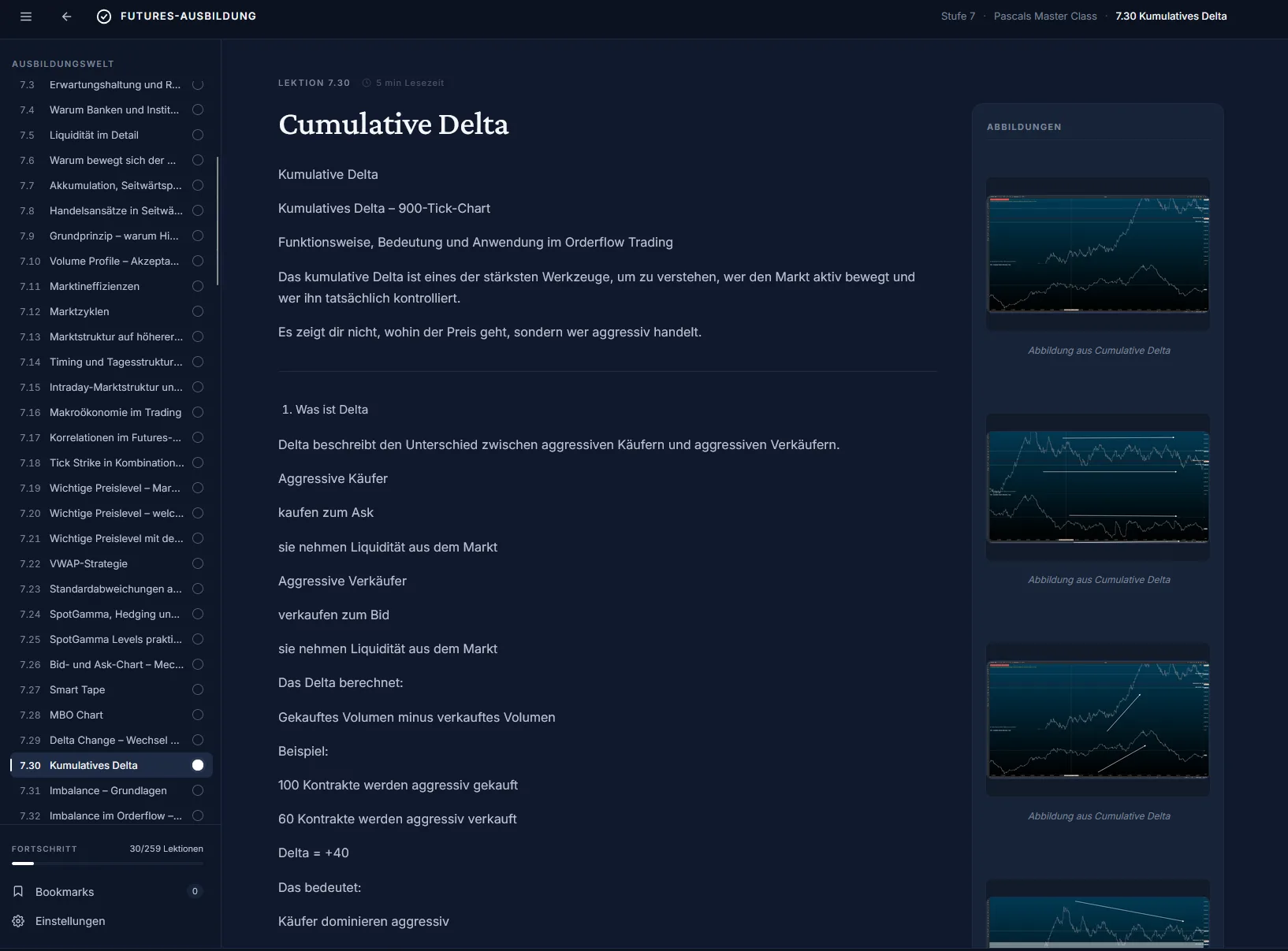 Lektion: Cumulative Delta